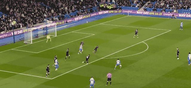 切尔西客场0-3惨败布莱顿 创114年联赛5连败0进球